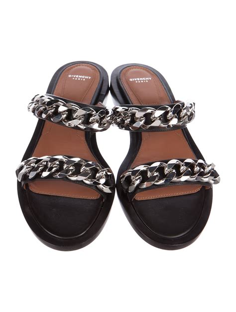 givenchy chain espadrilles|givenchy slides for women.